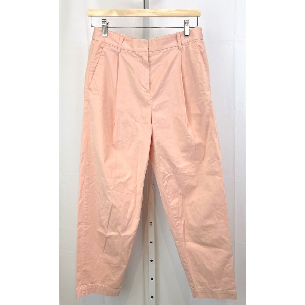Everlane Cropped Ankle Pants in Light Pink
